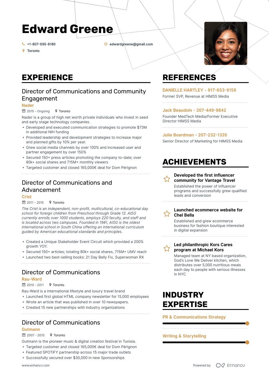 sample resume for lawyer on director of communications resume example and guide for 2019 resume examples resume references teacher resume examples