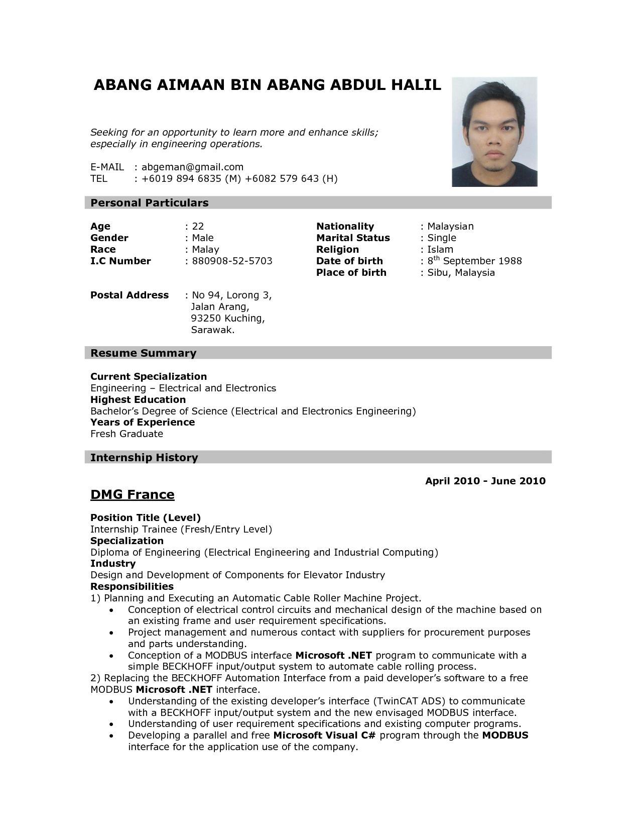 sample resume format for job application on format of resume for job application to download data sample resume the sample resume for applying a job job resume template job resume format job resume
