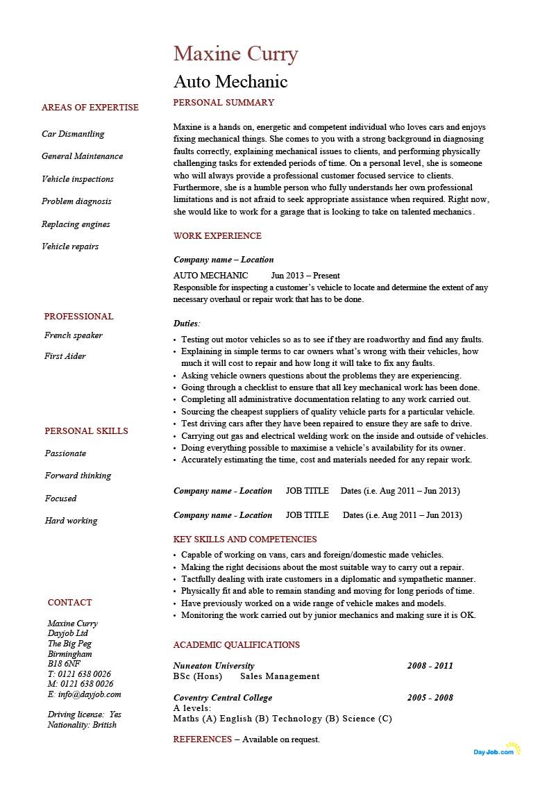 auto mechanic resume template cv example job description automotive skills vehicle car you sales resume examples resume examples project manager resume general labor resume examples on auto mechanic resume template cv example job description automotive skills vehicle car you sales resume examples resume examples project manager resume