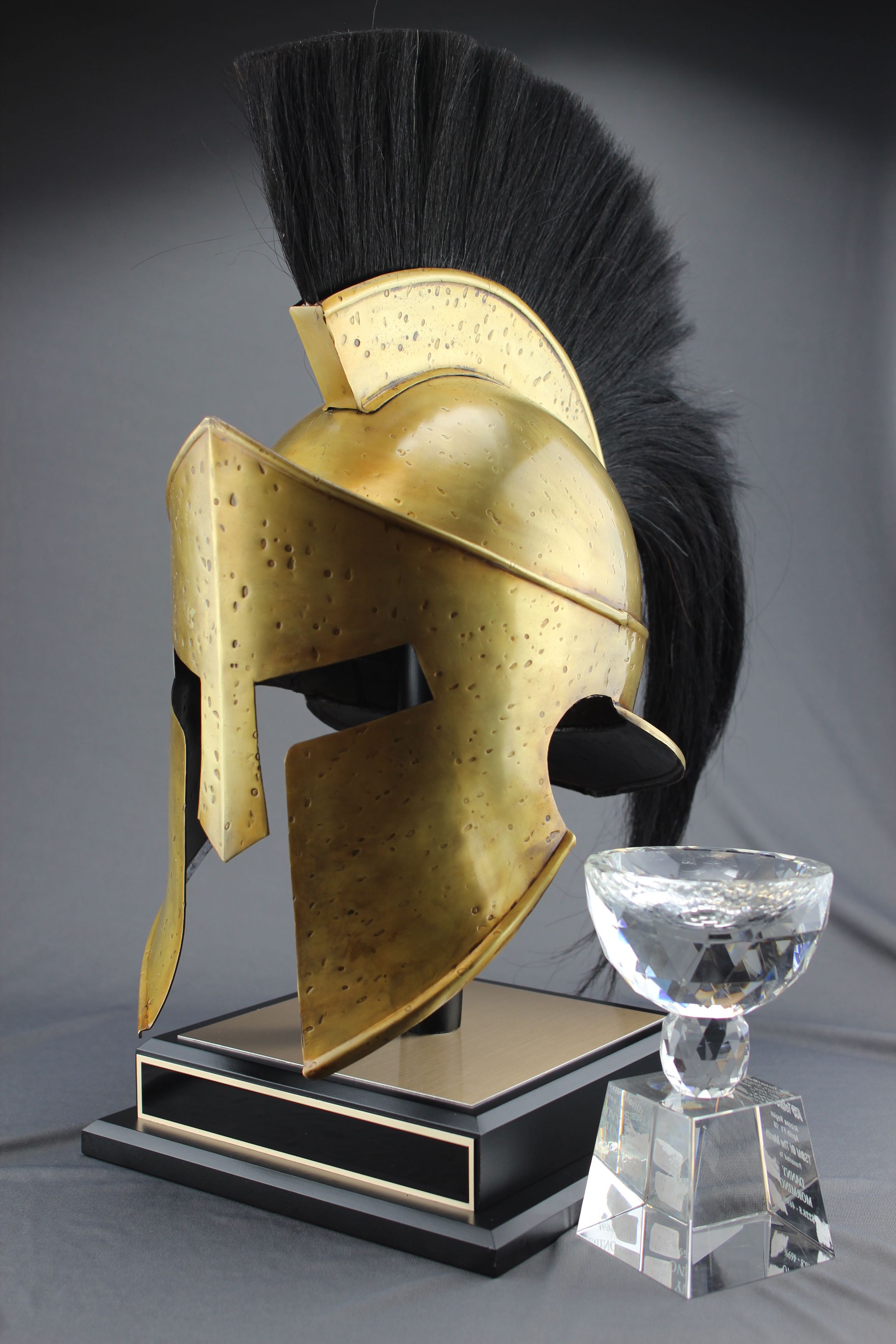 trophies and awards on spartan helmet award trophy awesome sports awards fantasy football gifts sports awards fun sports