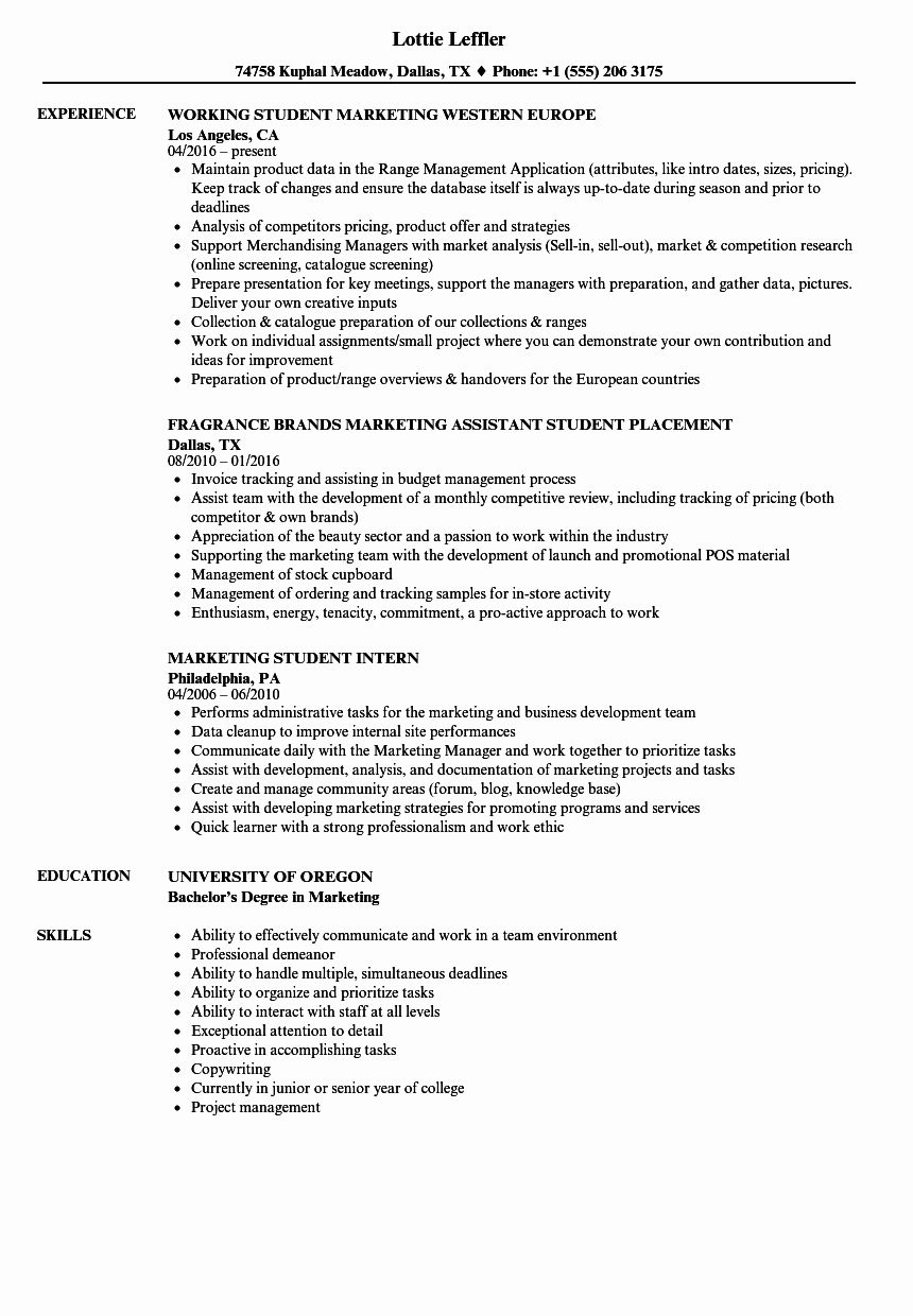 college student job resume on sample resume college student beautiful marketing student resume samples resume examples student resume marketing resume