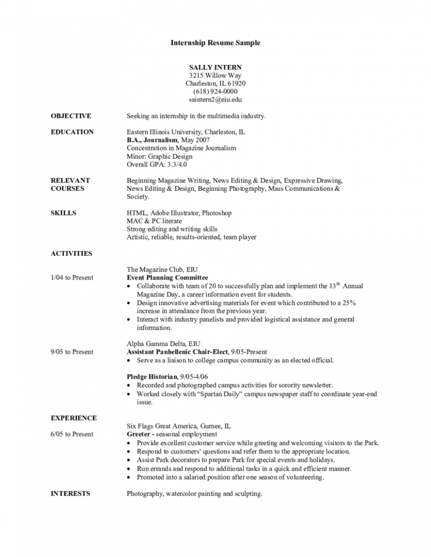 best resume summary examples 2021 on sample resume without objective statement in 2021 internship resume resume objective examples resume objective sample