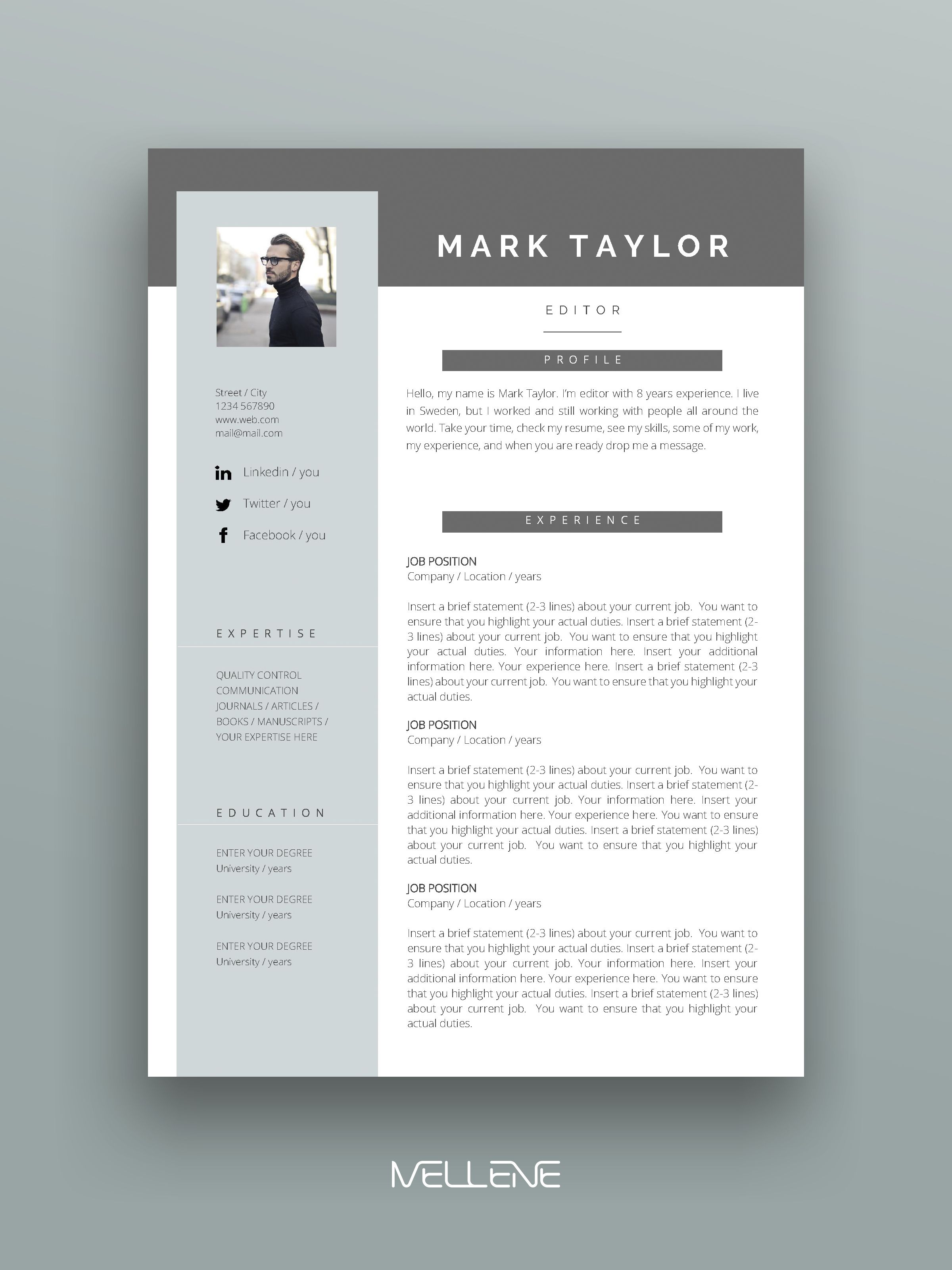 start a new resume on resume template 3 page cv template cover letter instant etsy cover letter design cv template design