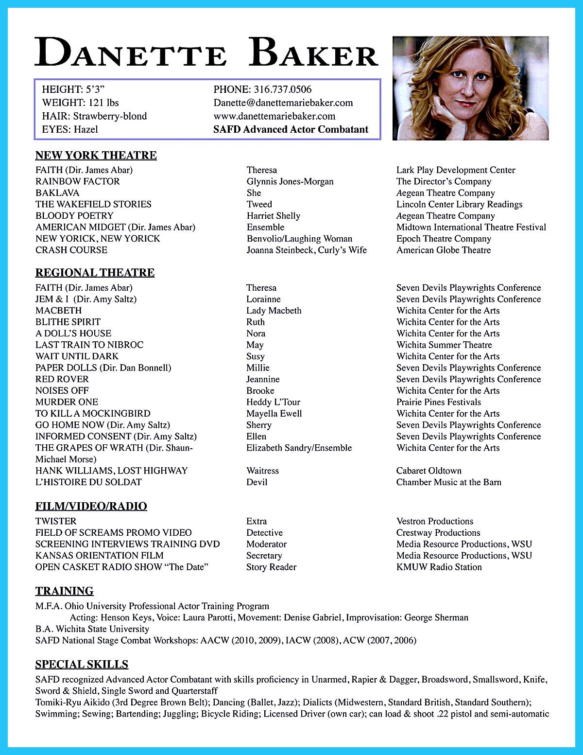 theatre resume template download on actor resume is indeed hard to make but it doesn t mean you cannot make it this resume is how you w acting resume acting resume template good resume examples