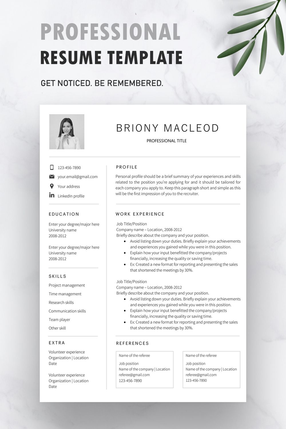 how to create a great resume on best selling resume template best selling cv professional etsy in 2021 resume template professional resume template cv template