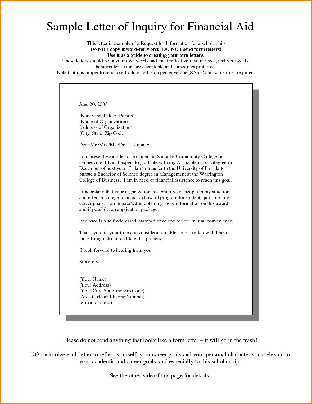financial assistance letter sample inspirational 8 how to write a letter asking for financial support financial assistance support letter financial aid additional information about yourself on financial assistance letter sample inspirational 8 how to write a letter asking for financial support financial assistance support letter financial aid