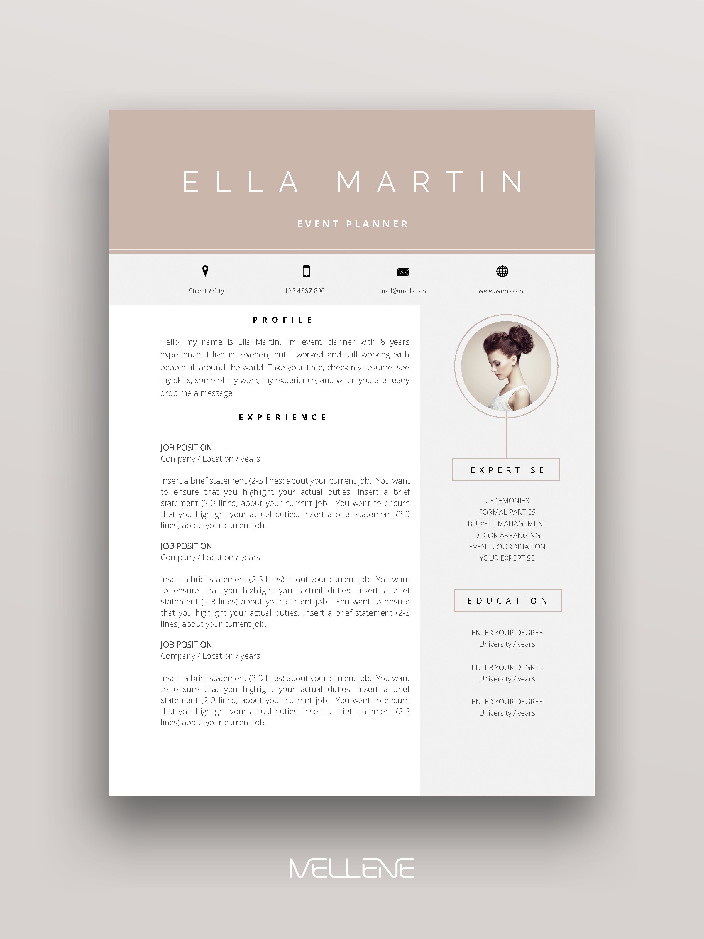 free graphic design resume template on resume template 3 page cv template cover letter instant etsy graphic design resume resume design resume design creative