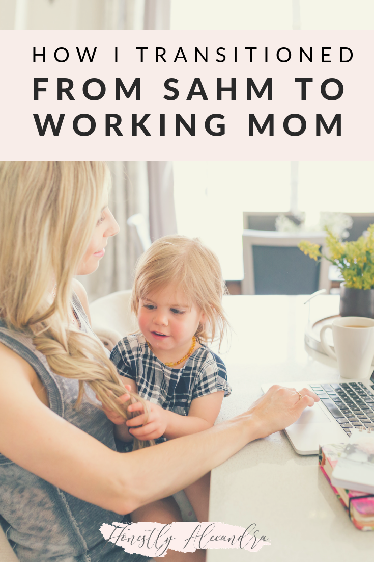 how to be a stay at home mom on from stay at home mom to working mom plus some spring fashion ideas working moms working mom life mommy guilt