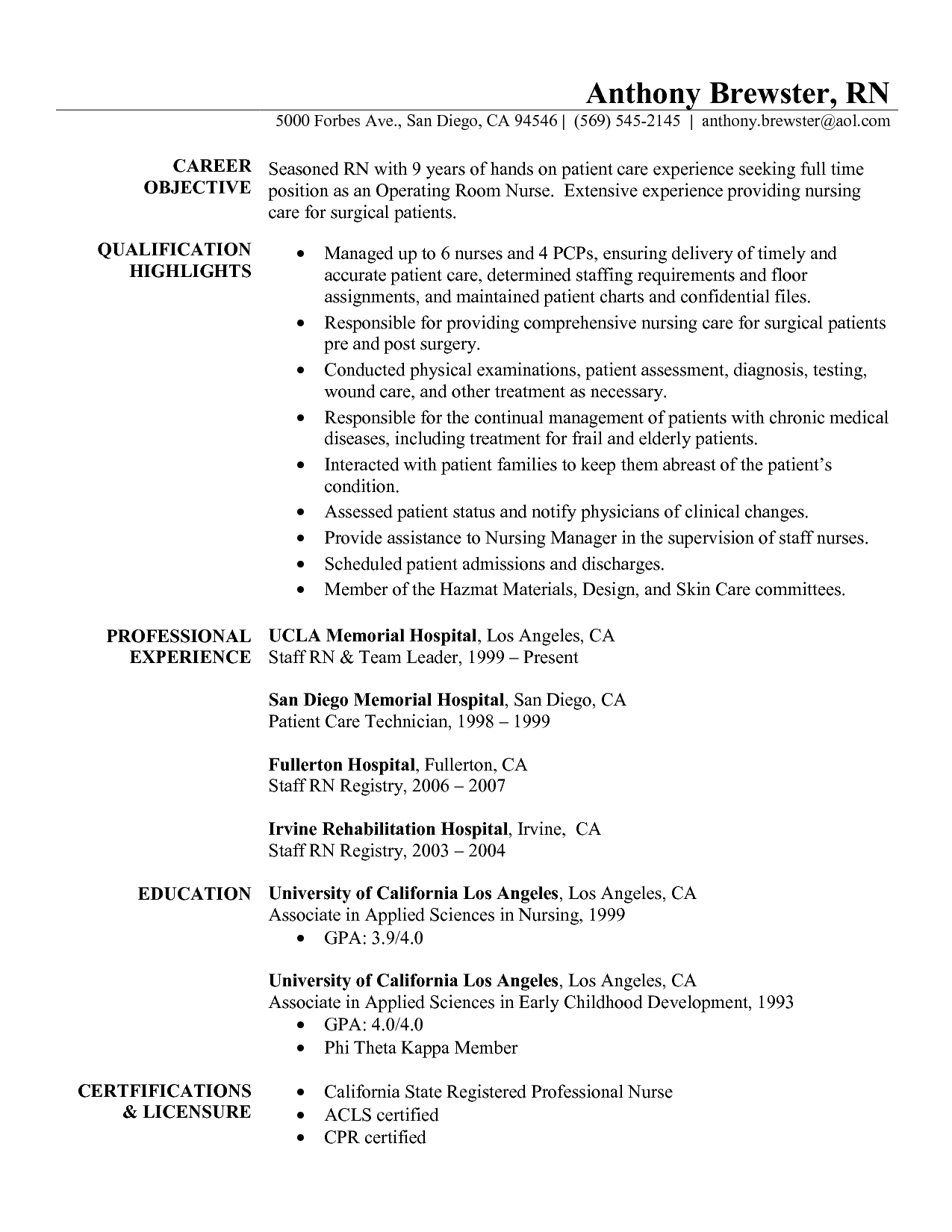 best resume for nurses on 8 nurse ideas registered nurse resume nursing resume template rn resume