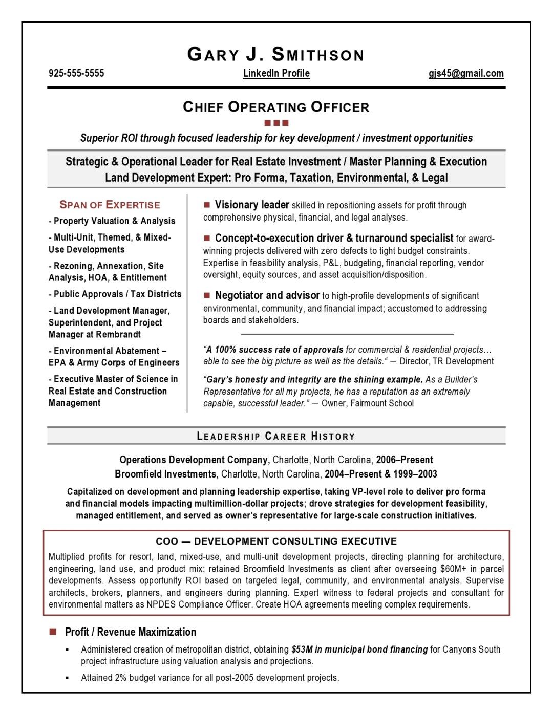 senior executive resume template on coo resume sample page 1 resume examples executive resume resume writing