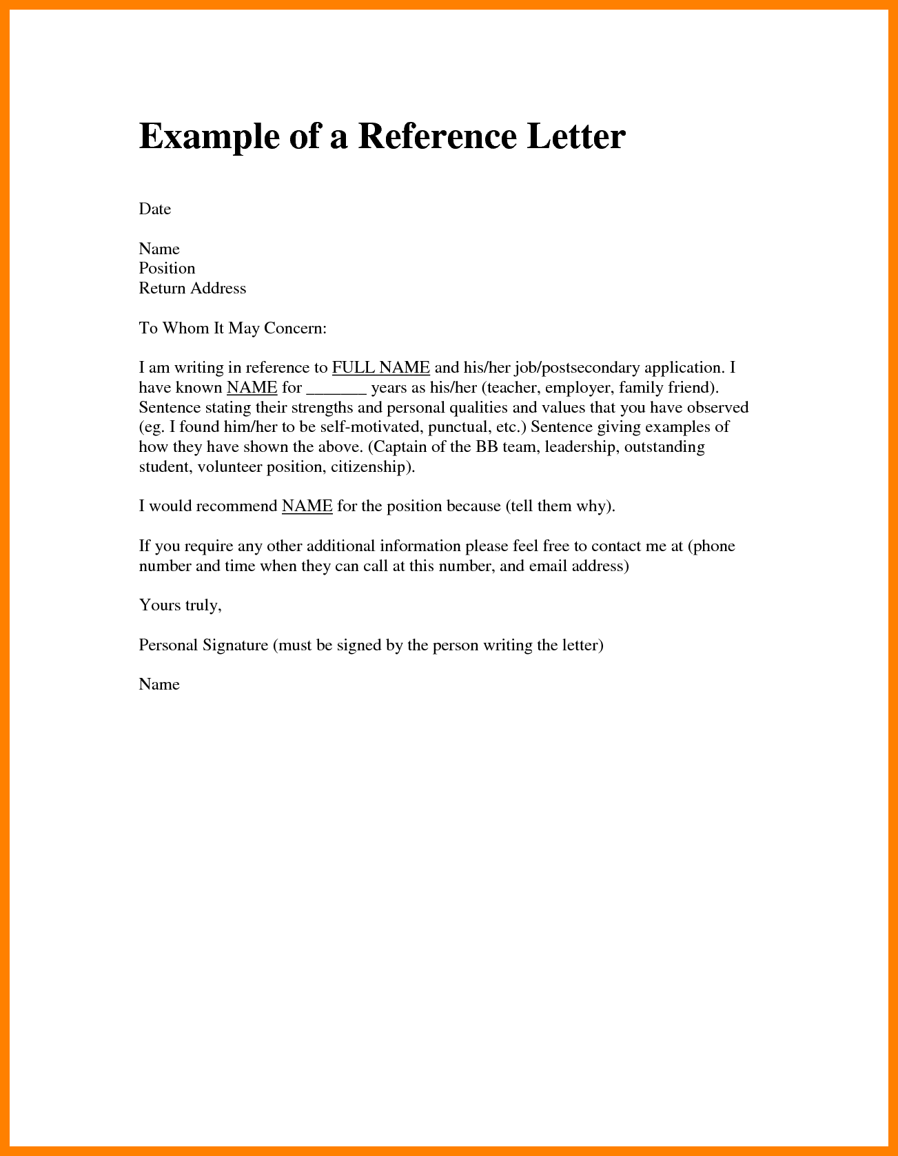free printable reference template on character reference letter for a friend 5 samples of character reference l reference letter for student writing a reference letter personal reference letter