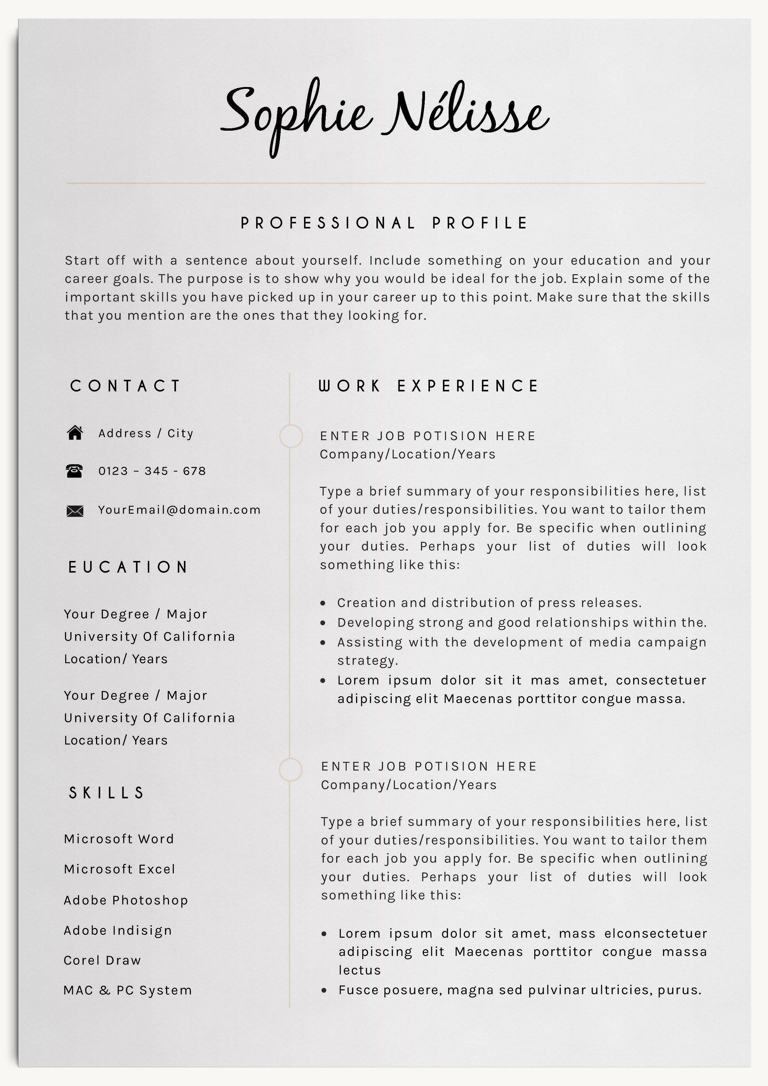 free reference sheet for resume on professional resume template with cover letter and reference page includes 150 icons free for contact inf resume template professional job resume resume tips