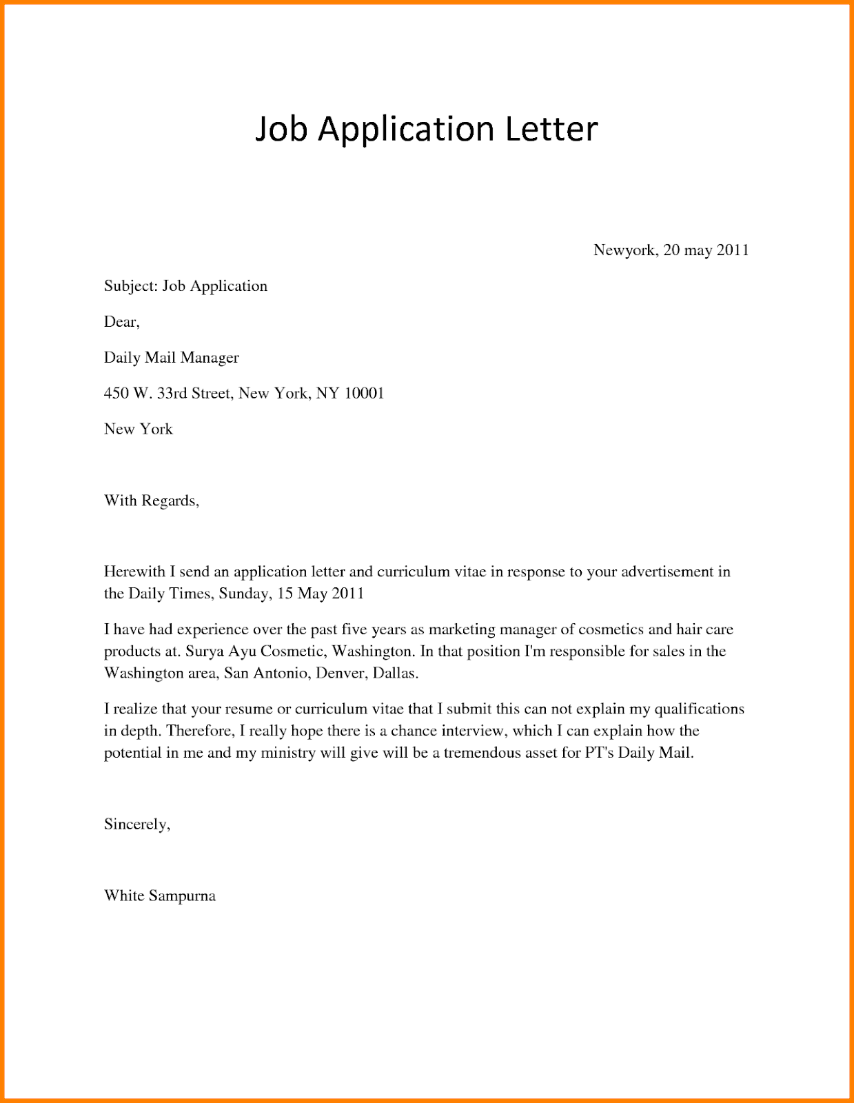 email address on resume on 10 application letter for any position legal resumed simple simple job application letter simple application letter job application letter sample