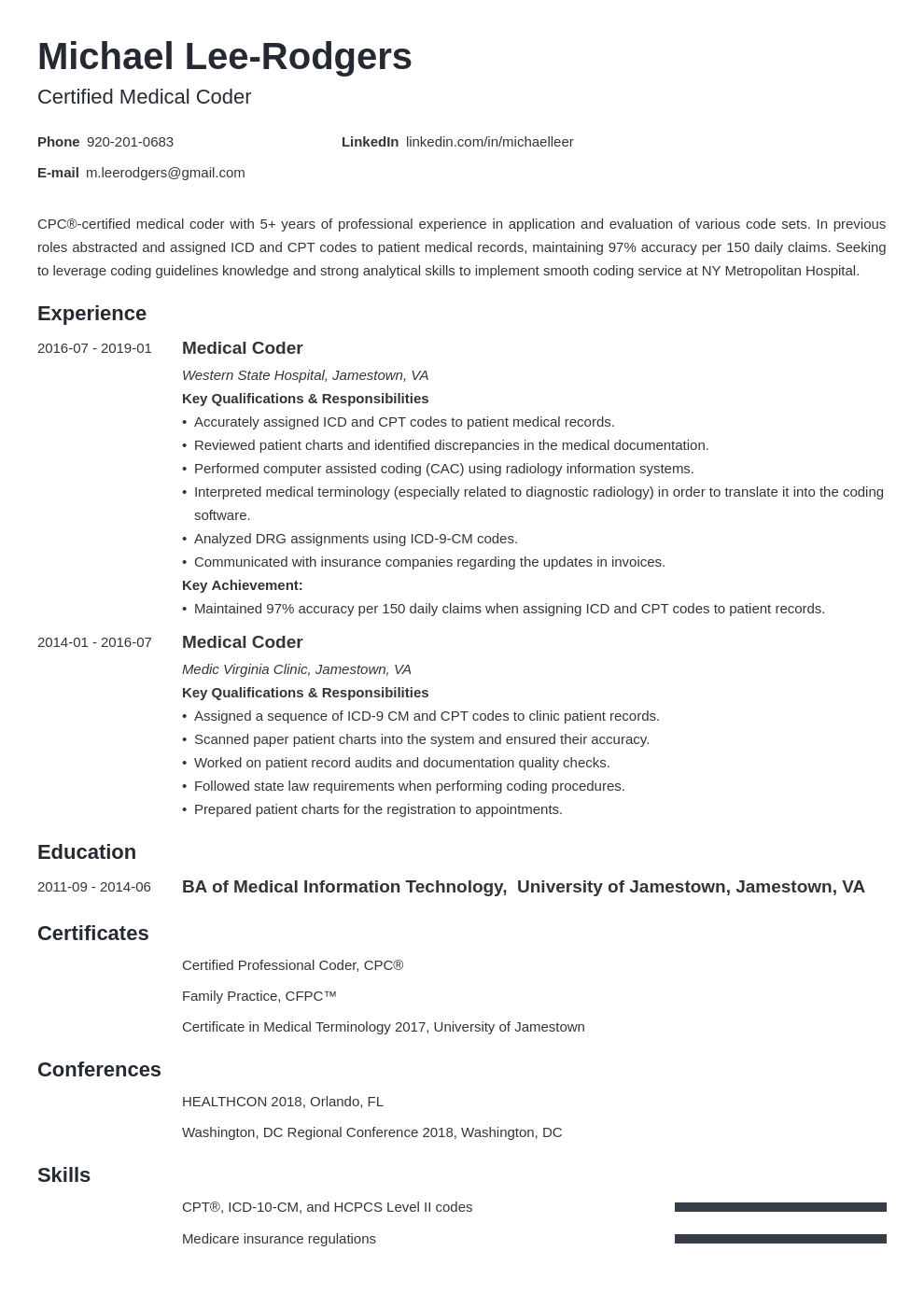 skills to be a cashier on medical coder resume example template minimo medical coder resume medical coder resume examples