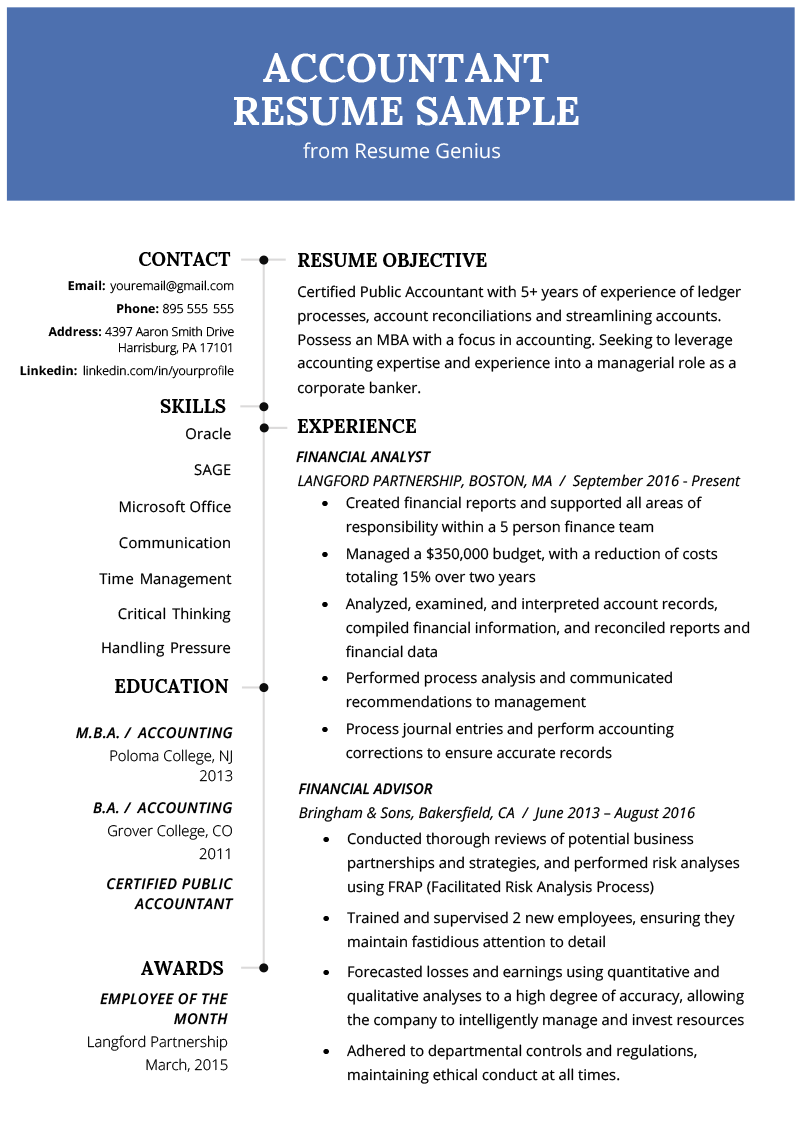 accounting technical skills resume on accountant accounting resume example template rg accountant resume job resume job resume examples