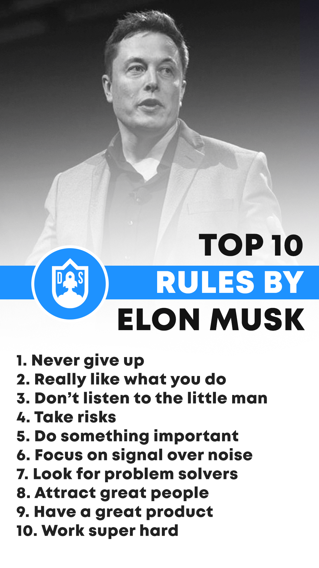top 10 success rules by elon musk success success stories motivation elon musk business article on top 10 success rules by elon musk success success stories motivation