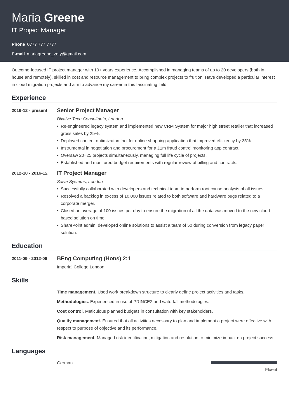 uk project manager cv example template influx project manager resume manager resume job resume examples it project manager jobs on uk project manager cv example template influx project manager resume manager resume job resume examples