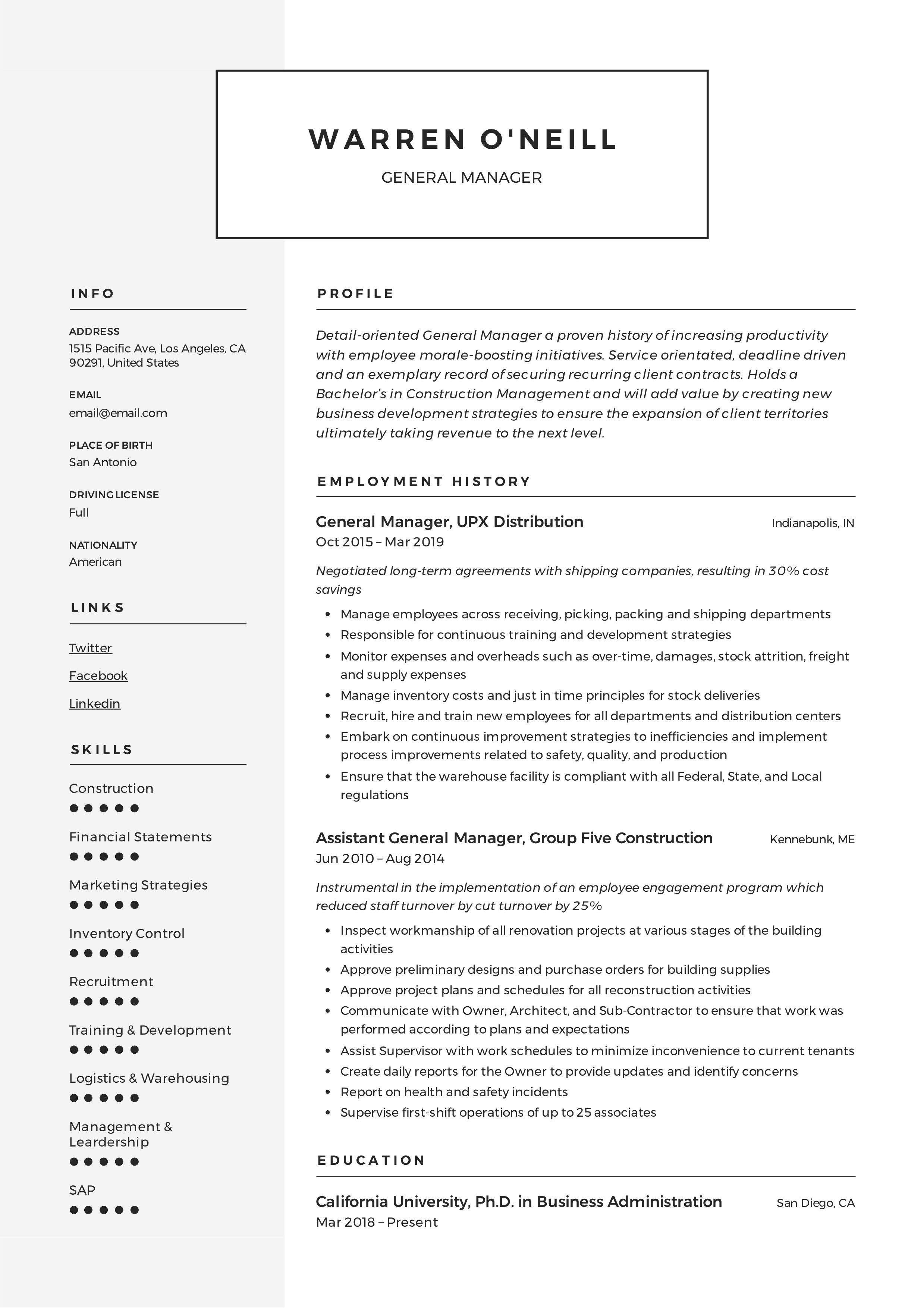 general manager resume template manager resume resume examples office manager resume office manager resume pdf on general manager resume template manager resume resume examples office manager resume