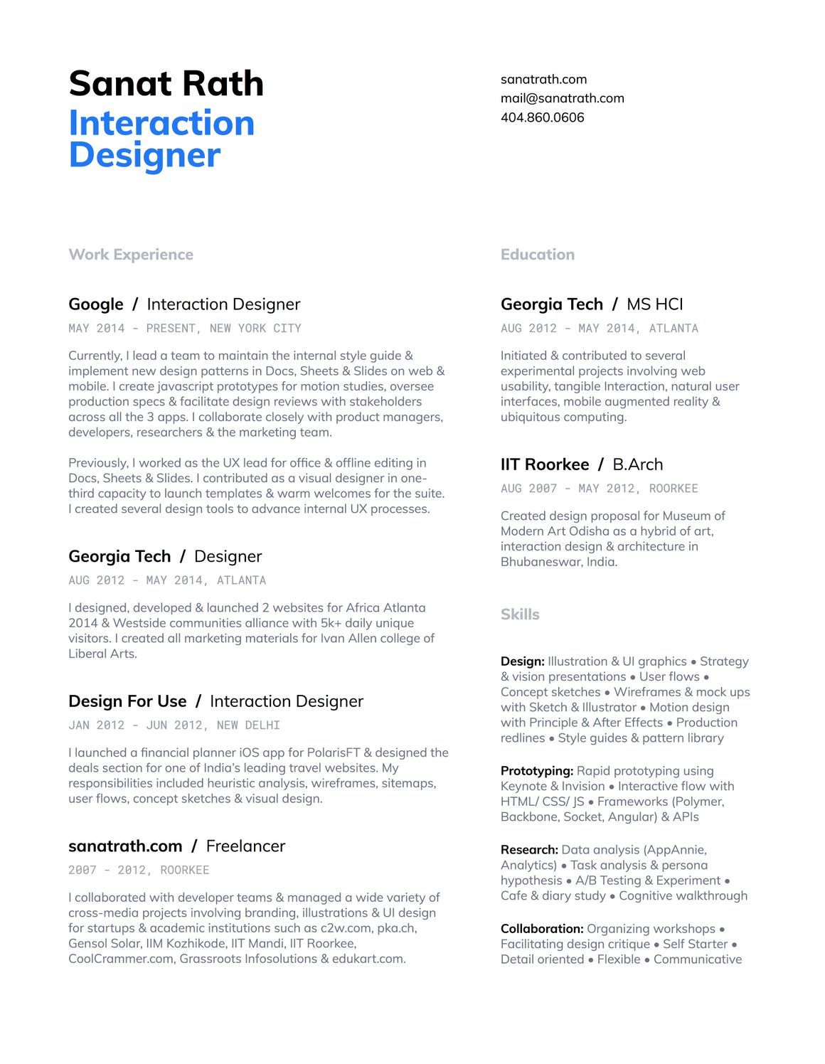 portfolio by sanat rath resume design ux design portfolio portfolio inspiration ux researcher resume on portfolio by sanat rath resume design ux design portfolio portfolio inspiration