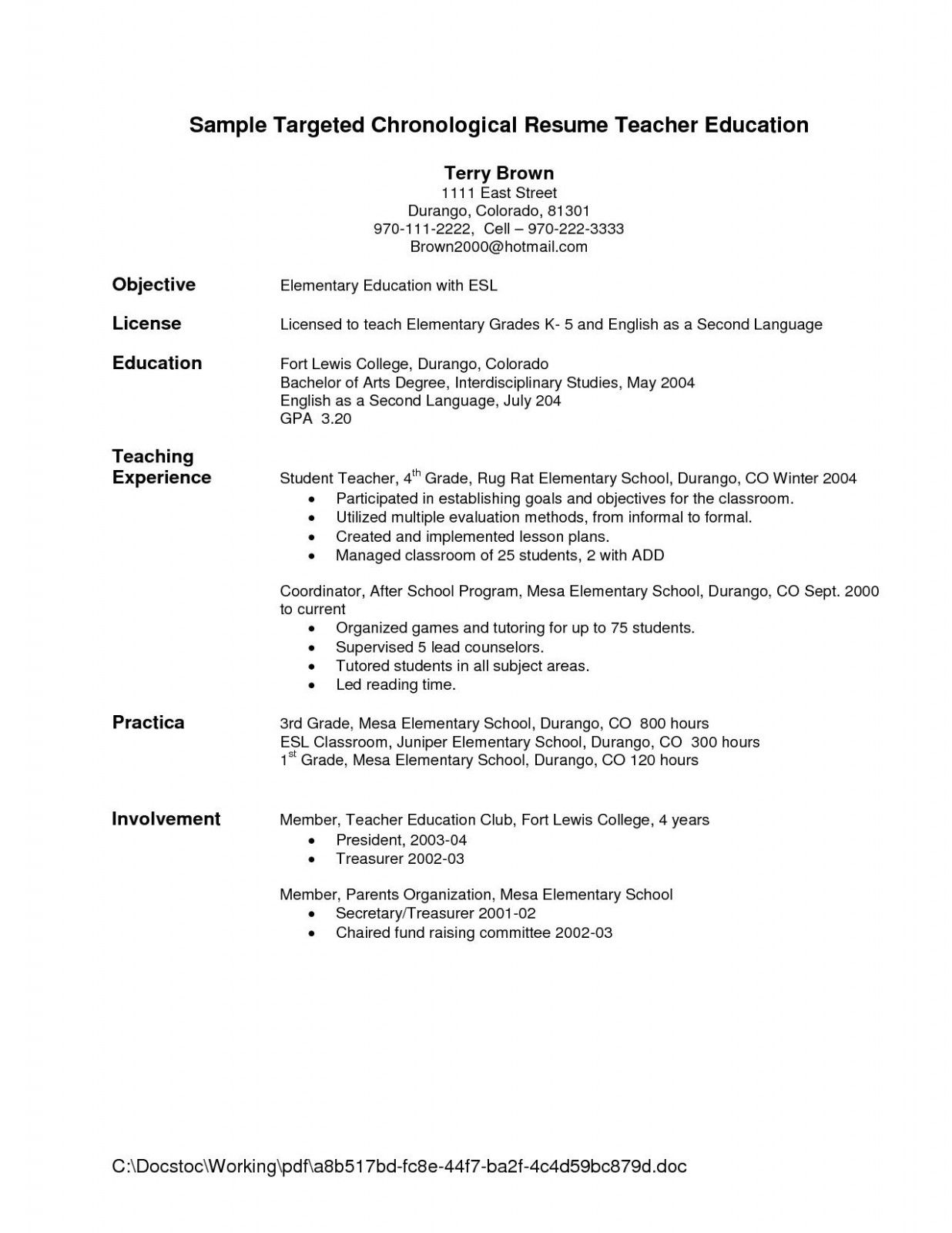 elementary teacher resume objective examples on resume objective elementary teacher in 2021 teacher resume resume objective statement resume objective examples
