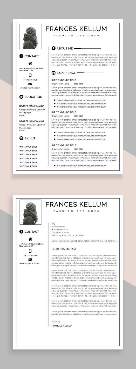 one page resume template 2021 on resume template instant download professional resume template resume template word modern resume template resume writing cv template in 2021 one page resume resume template modern resume template