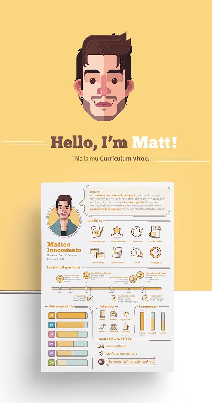 best graphic designer resume examples on 70 creative beautiful resume examples to get inspired hipsthetic cv kreatif portofolio desain grafis desain cv