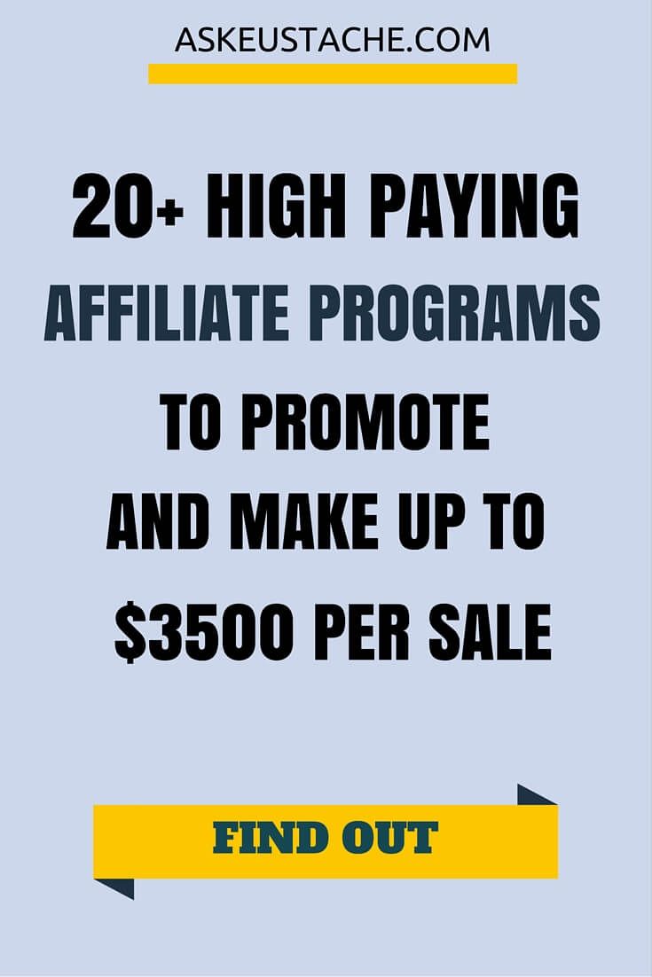 best paid affiliate programs on 50 best high paying affiliate programs that pay up to 7500 sale affiliate marketing strategy affiliate marketing marketing program