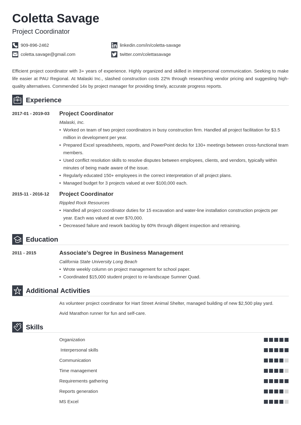 project coordinator resume summary on project coordinator resume example template iconic resume examples job resume examples manager resume