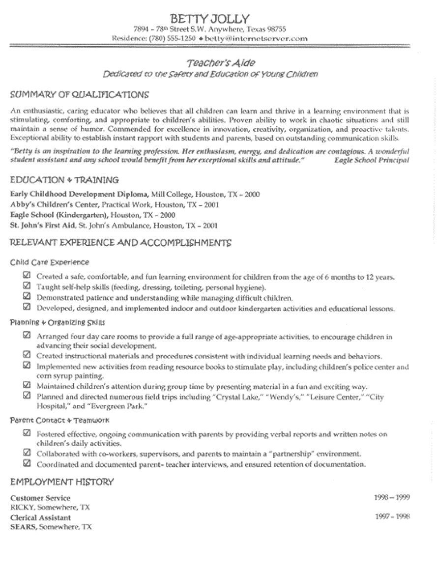 preschool teacher assistant resume on pin by job resume on job resume samples teaching resume job resume samples teacher resume great pin teacher resume examples teaching resume education resume