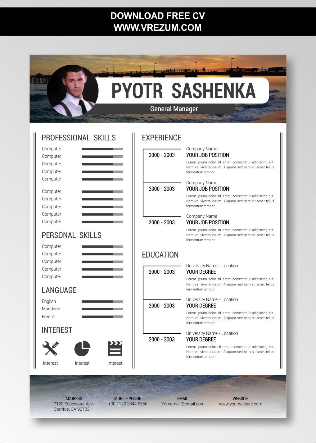 editable free cv templates for gym trainer cv template free cv template resume template free personal resume template on editable free cv templates for gym trainer cv template free cv template resume template free