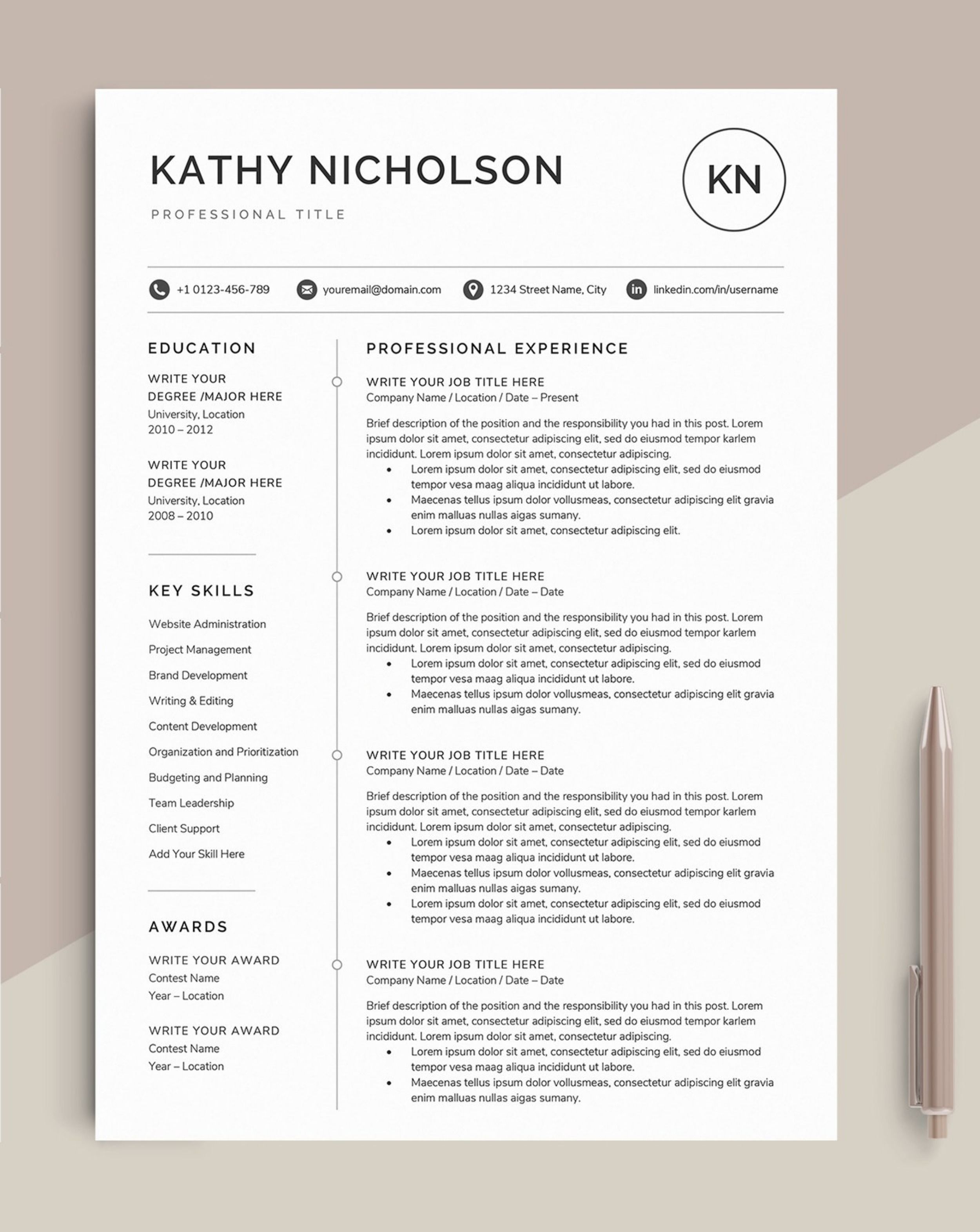 how to do a resume on resume template cover letter cv template resume for word creative resume resume template cv words cv template