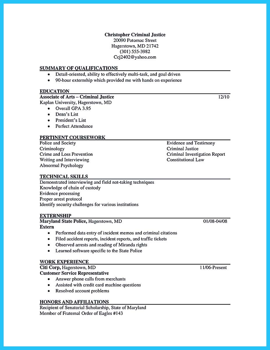 awesome best criminal justice resume collection from professionals resume examples resume no experience criminal justice listing gpa on resume on awesome best criminal justice resume collection from professionals resume examples resume no experience criminal justice