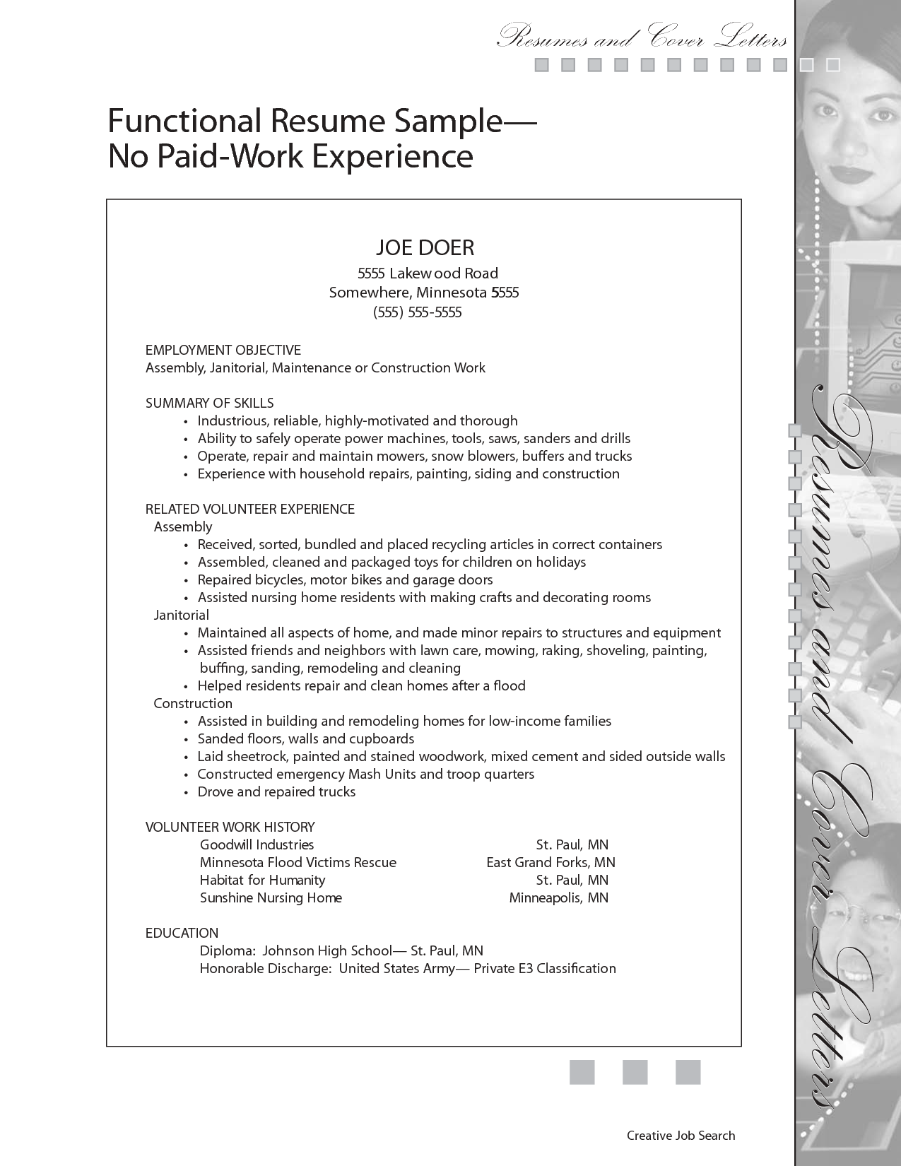 resume for homemaker returning to work on image result for employment education and volunteer history resume skills job resume examples functional resume