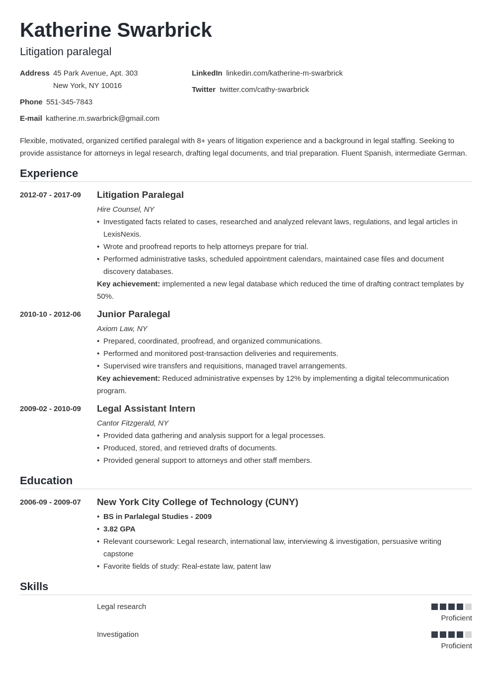 corporate paralegal resume sample on paralegal resume example template nanica resume examples job resume examples paralegal
