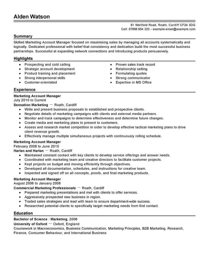 resume format in word for accounts manager on resume examples account manager resume examples manager resume job description template resume examples