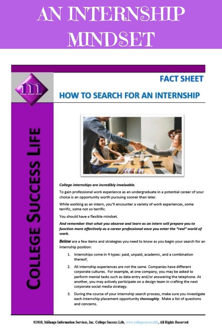 internship for college student on internship strategy college success college internship work experience