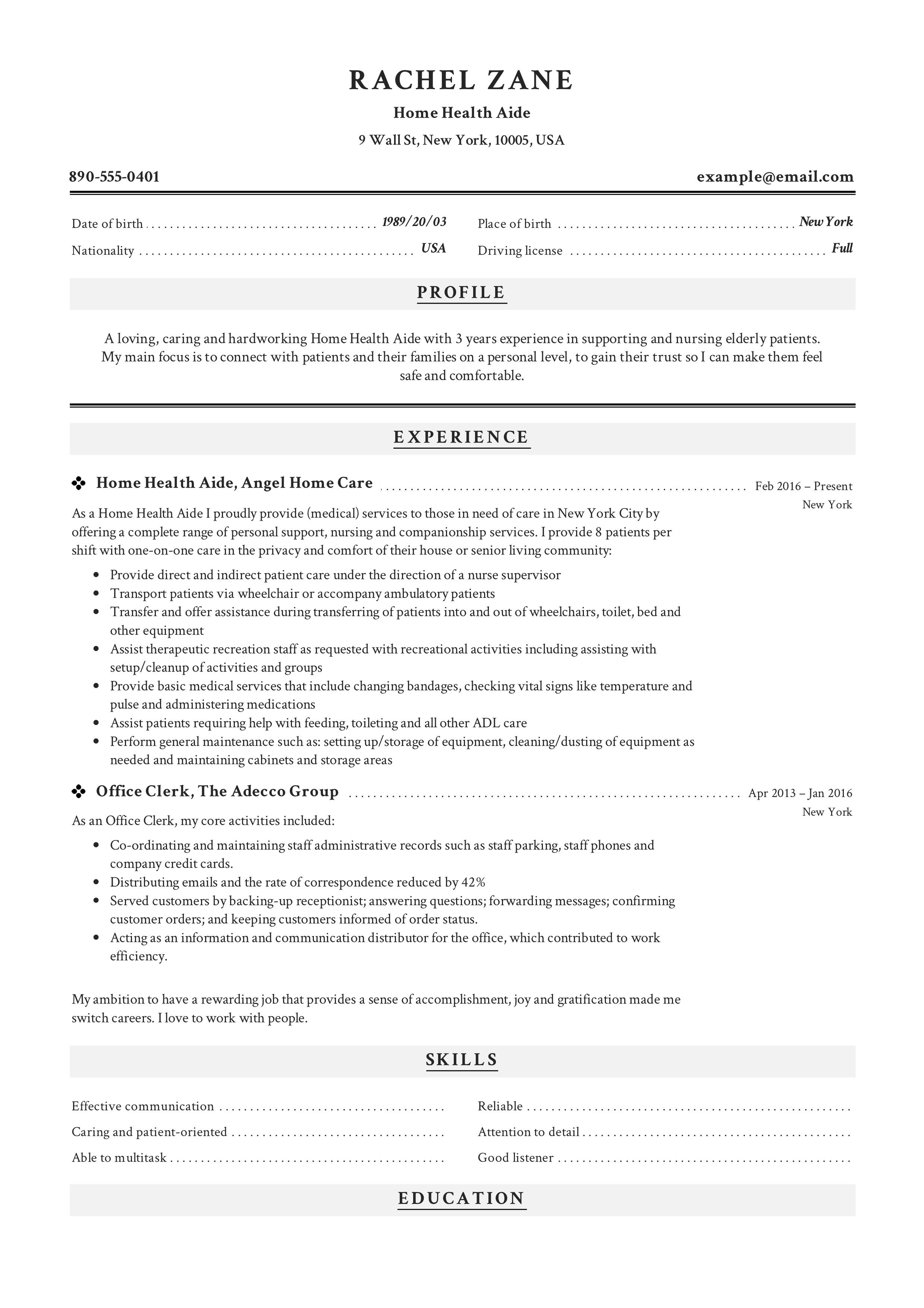 home health aide resume template home health aide home health care home health home health aide sample resume on home health aide resume template home health aide home health care home health