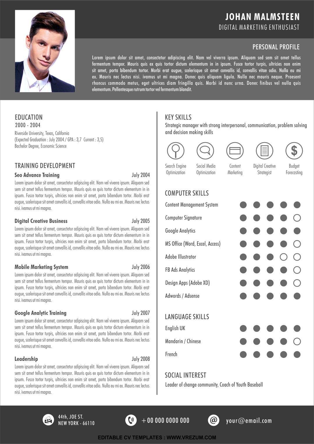 editable free cv templates for fresh graduate cv template free cv template resume template free resume for fresh graduate on editable free cv templates for fresh graduate cv template free cv template resume template free