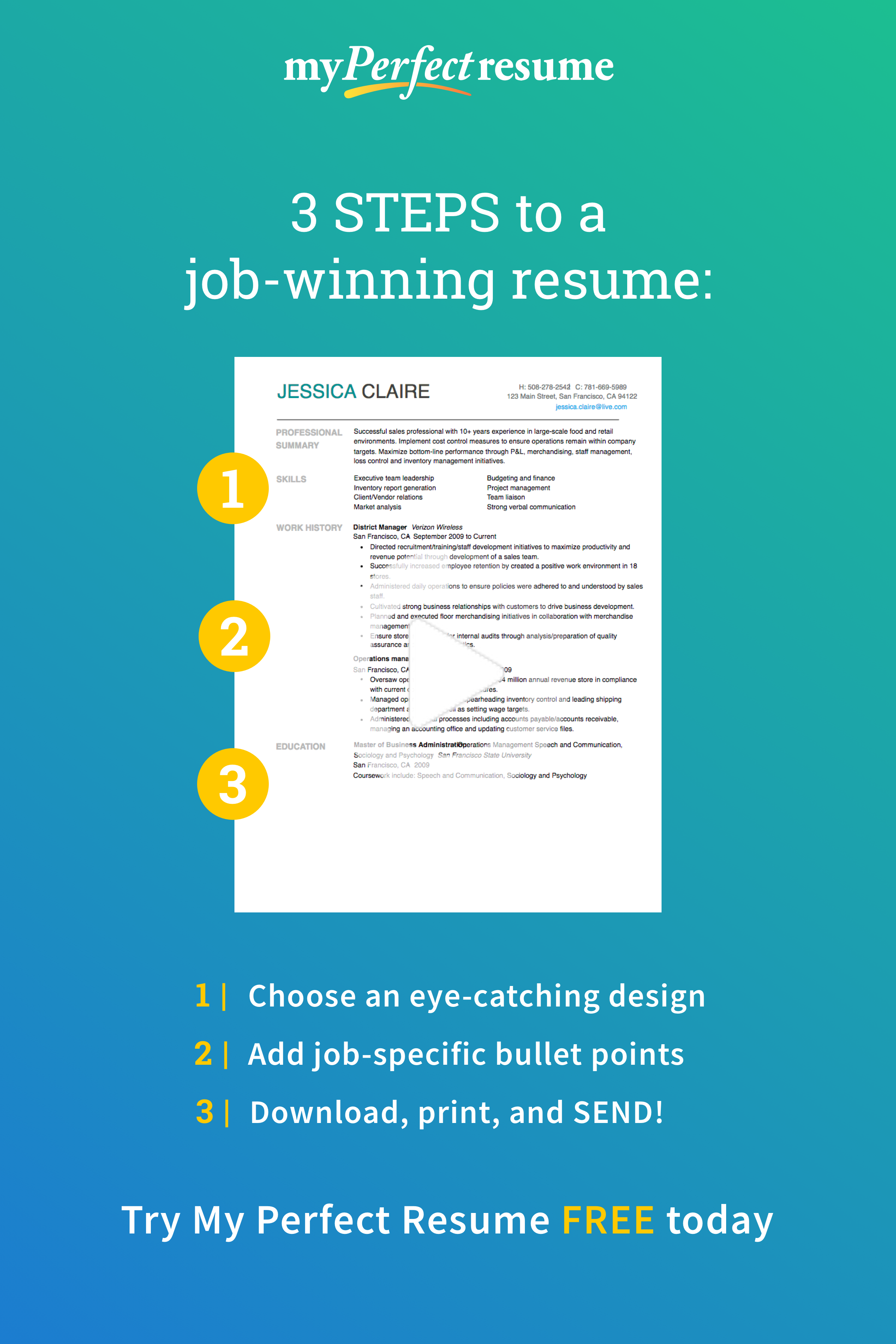 resume writing companies on quickly build a job winning resume in 3 easy steps with my perfect resume s resume builder try it perfect resume job interview advice resume tips