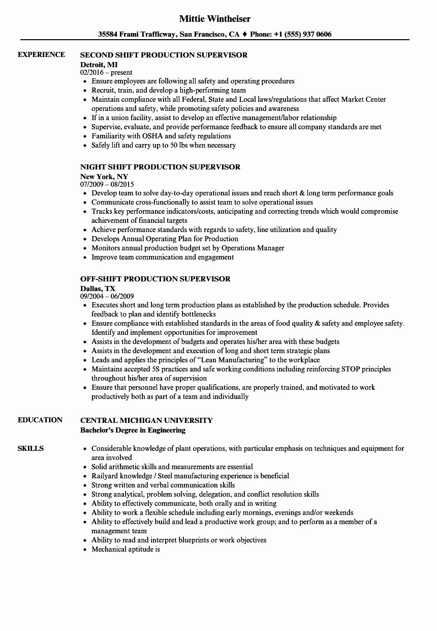 shift manager job description resume inspirational shift production supervisor resume samples good resume examples job description shift manager grocery store manager resume on shift manager job description resume inspirational shift production supervisor resume samples good resume examples job description shift manager
