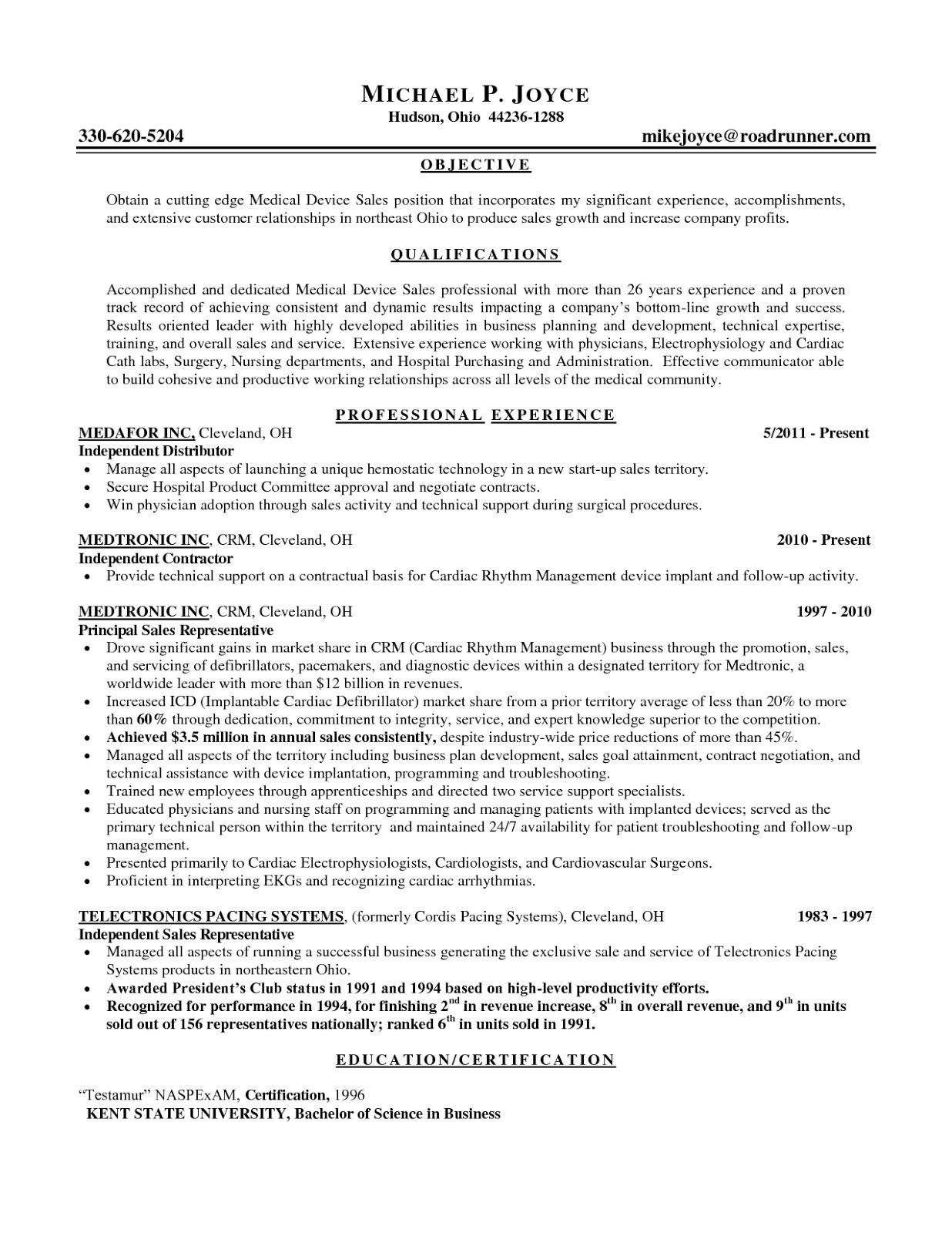 medical sales rep resume sample on 3 objective resume ideas to attract the employer sales resume examples medical sales resume resume objective examples