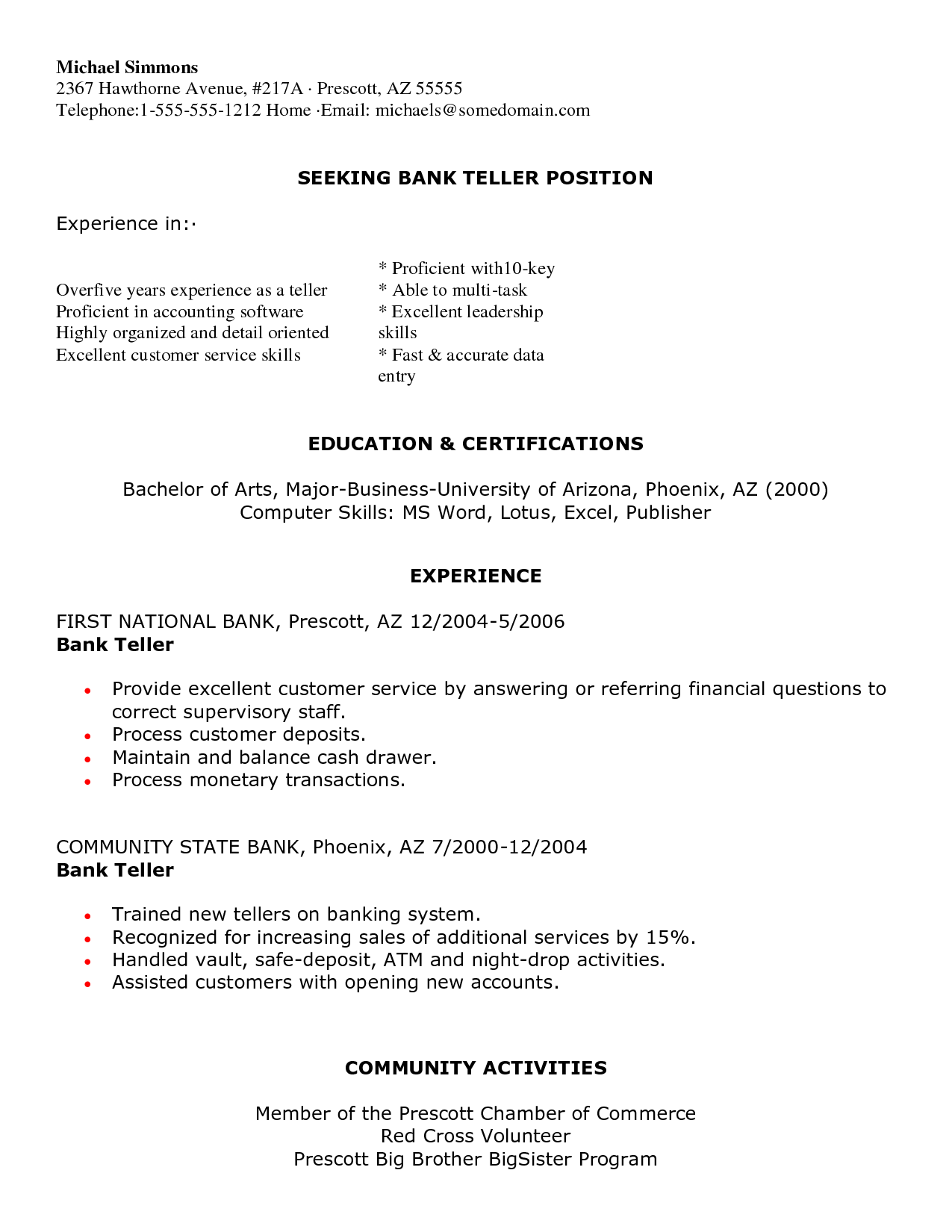bank teller duties and skills on sample resume for bank teller at entry levelcareer resume template career resume template bank teller resume job resume examples bank teller