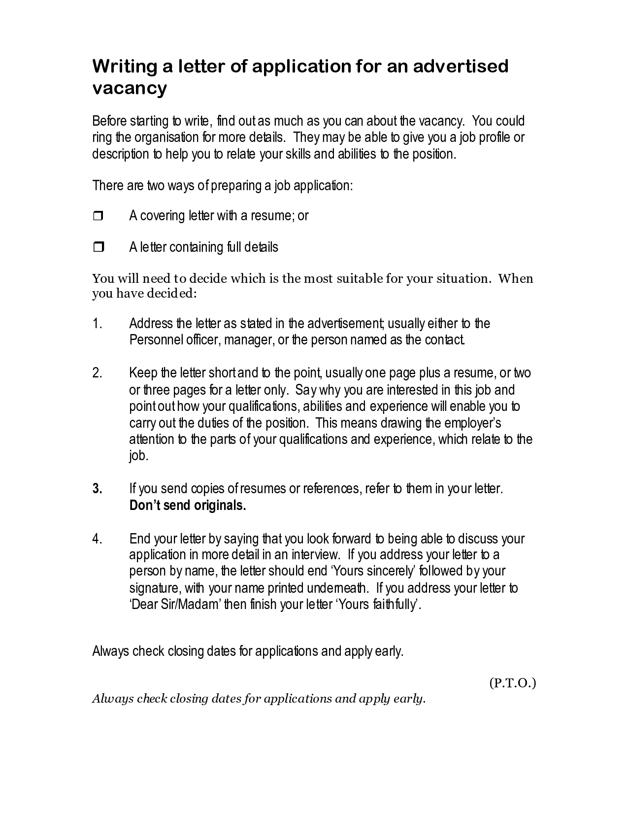 example of application letter for job vacancy pendidikan how to send a resume via email on example of application letter for job vacancy pendidikan