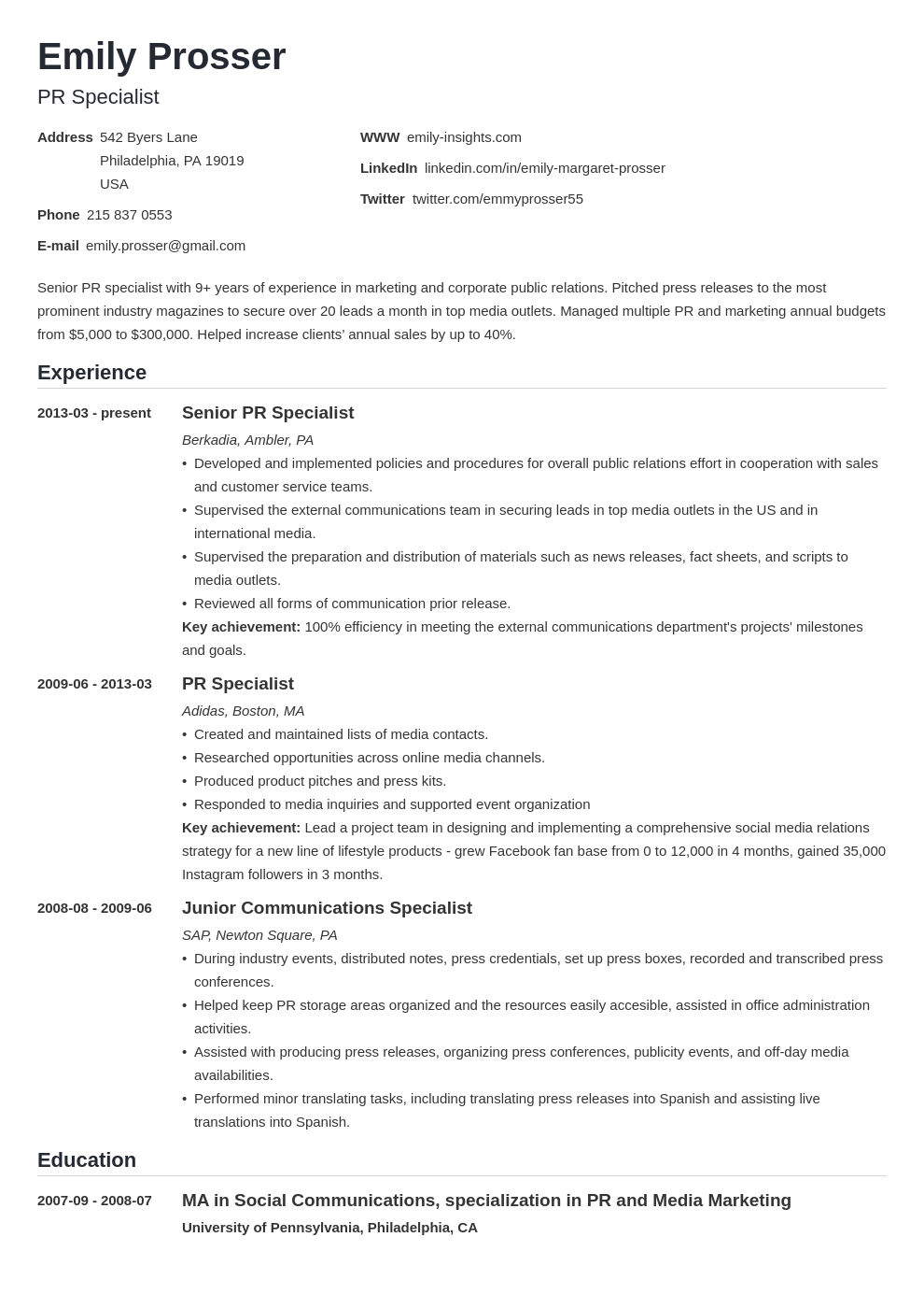 public relations resume example template nanica job resume examples resume examples cv examples example of a writer s resume on public relations resume example template nanica job resume examples resume examples cv examples