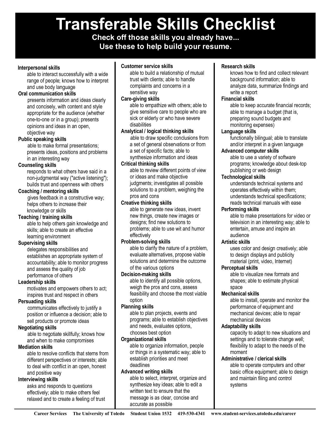 skills to list on a resume on best resume skills examples list aac for doc flk resume skills job resume work skills
