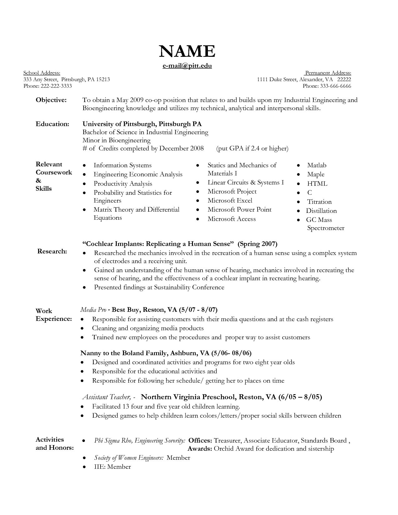 nanny skills for resume on resume examples for 19 year old resume templates best resume template resume examples resume