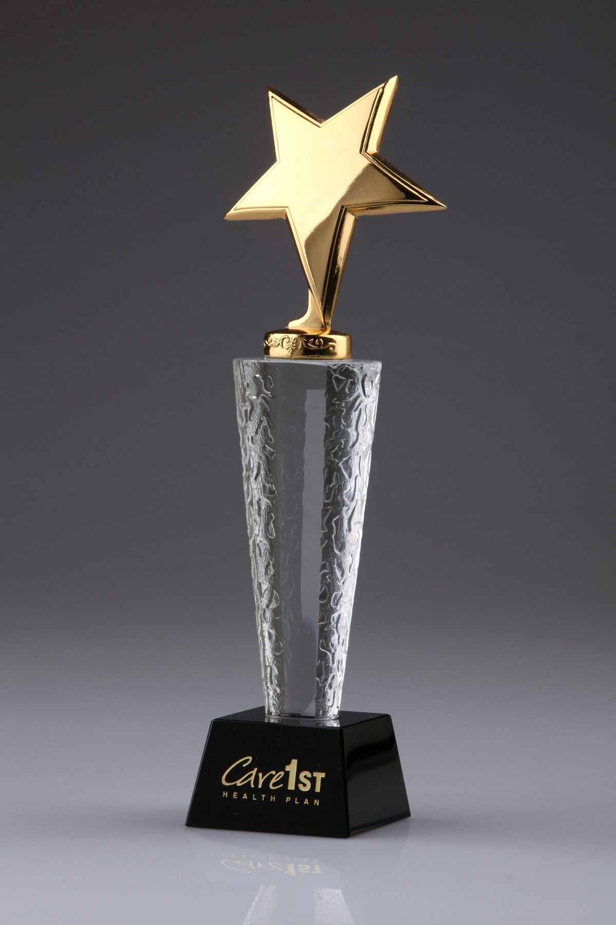 trophies and awards on gold star crystal award golden star crystal tower trophy star award crystal awards plaque design trophy design