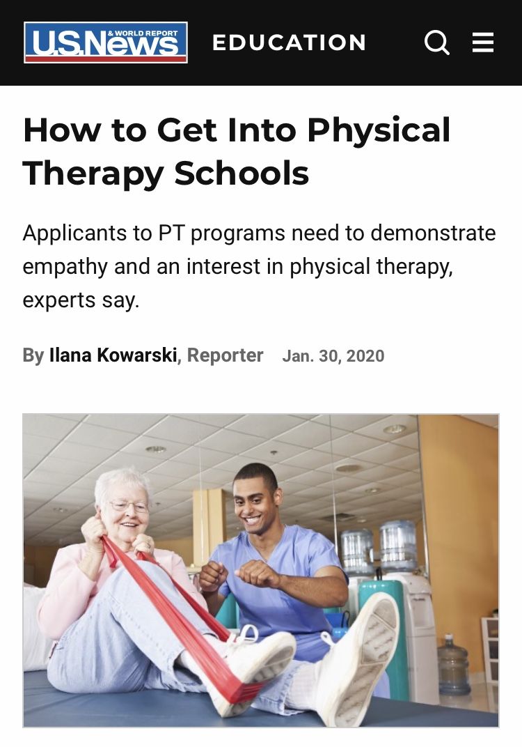 physical therapy schools on how to get into physical therapy schools physical therapy school physical therapy programs physical therapy career