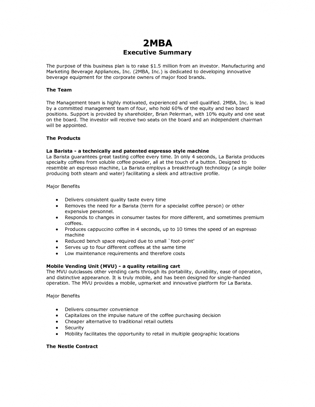 examples of executive summary on business plan for alternative salon vision professional executive summary template marketing plan example executive summary