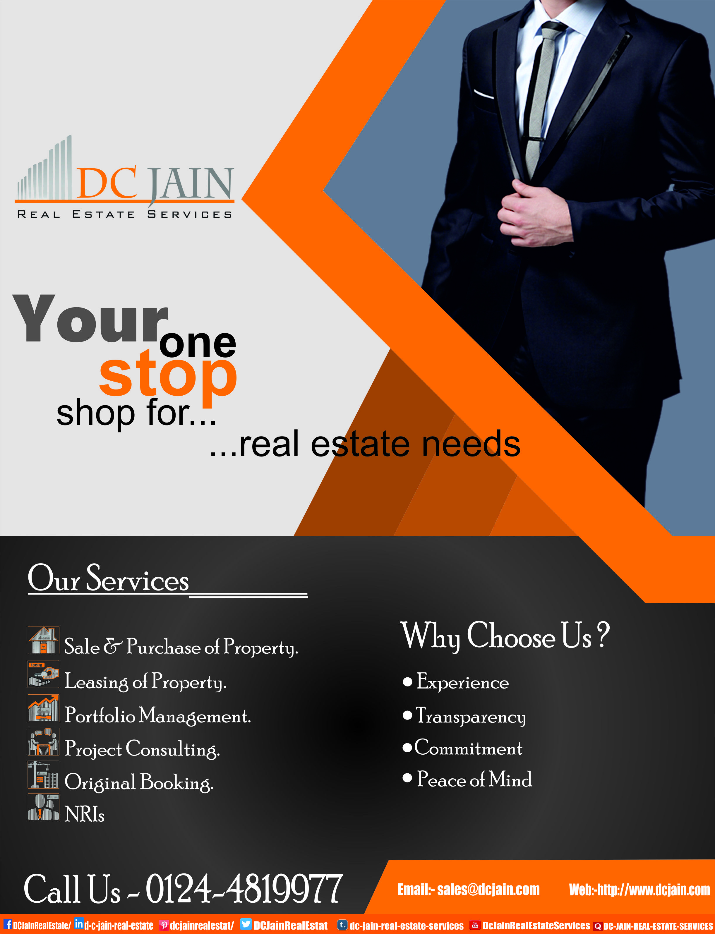 real estate leasing agent on your one stop shop for real estate needs dc jain real estate services to schedule a site v real estate services portfolio management commercial property